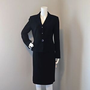 NWT black suit